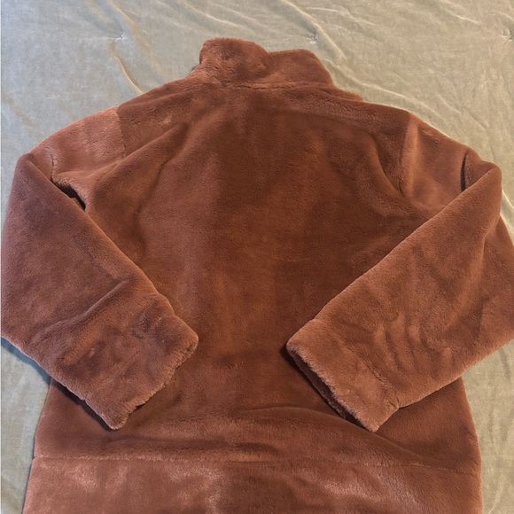 Aerie Brown Teddy Jacket - Picture 2 of 2